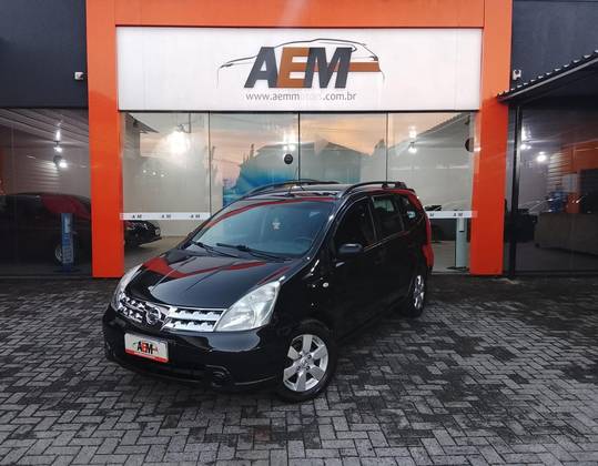 NISSAN GRAND LIVINA 1.8 S 16V FLEX 4P MANUAL NISSAN GRAND LIVINA 1.8 S 16V FLEX 4P MANUAL
